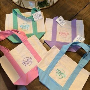 Trader Joe's Canvas Tote Bags